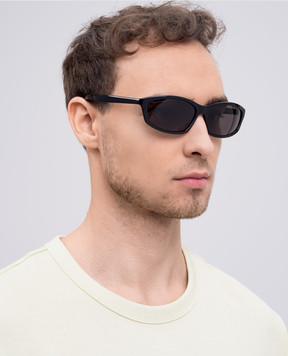 Balenciaga Черные очки с логотипом 812651T0039