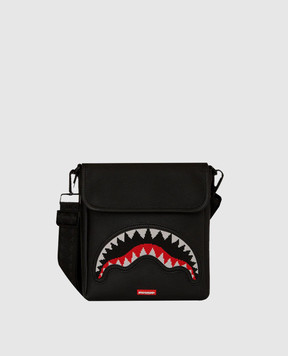 Sprayground Дитяча чорна сумка Commander Messenger 910B8026NSZ