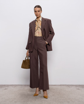 Max Mara Weekend Коричневі штани BALLO BALLO