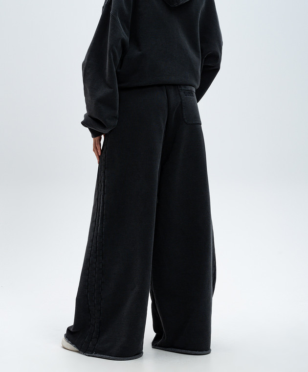 Vetements - Черные брюки с вышивкой UA65SP550BW купить в Symbol