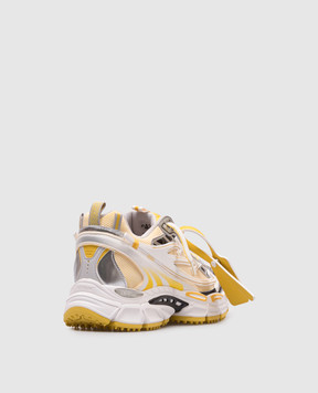 Off-White Жовті кросівки Be Right Back OMIA295S25FAB005