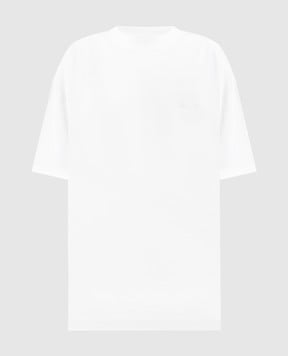 Vetements Зелена футболка з вишивкою логотипа UH76TR100I