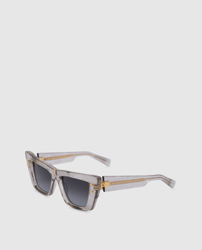 Balmain Сонцезахисні окуляри B-Eye з логотипом BPS156B54
