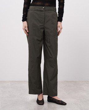 PROENZA SCHOULER Зелені штани WL2516242AC153