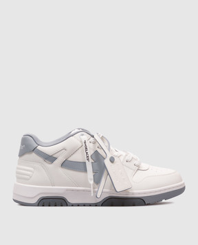 Off-White Білі шкіряні кросівки Оut Оf Оffice OMIA189S25LEA001