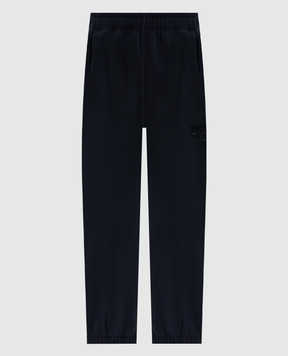 Stone Island Сині джогери з патчем логотипа K2S156200009S0F15