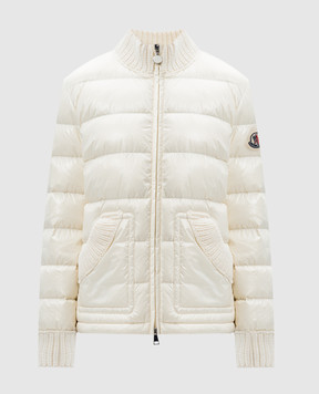 Moncler Бежевая пуховая куртка Arcelot J20931A000155963V
