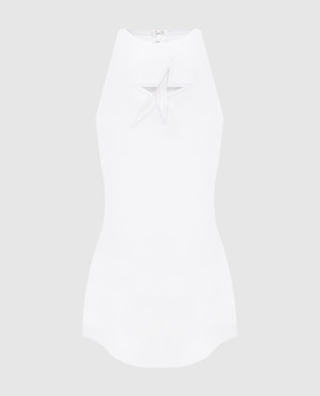 Thierry Mugler Білий топ Star 25P3TO0769859