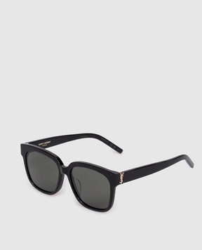 Saint Laurent Черные очки с монограммой 543514Y9901
