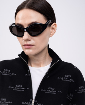 Balenciaga Черные очки Orbit Cat 812610T0007