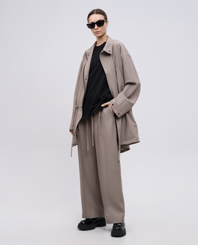 Fear of God Черная футболка с нашивкой логотипа FGE250520VISw