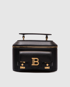 Balmain Чорна шкіряна сумка B-Buzz EN1BH952LSLX