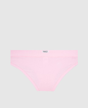 RiminiVeste Детские розовые трусики Lovely с принтом единорог с надписями B2823J