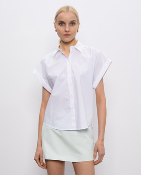 Twinset Біла сорочка з відворотами 251TT202H