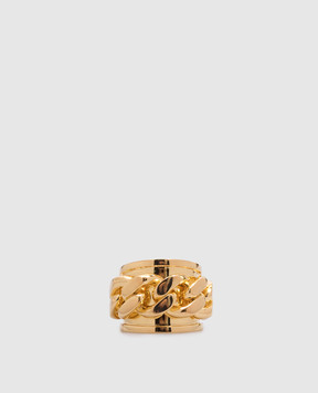 Balmain Золотое кольцо с цепочкой DN0XR098MLTN