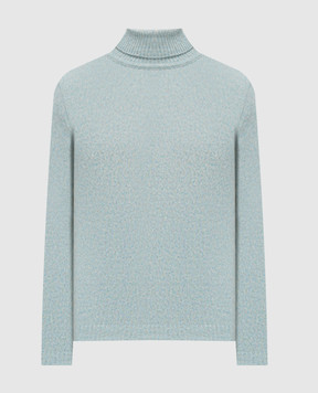 Wool&Co Блакитний светр з вовною WO8061