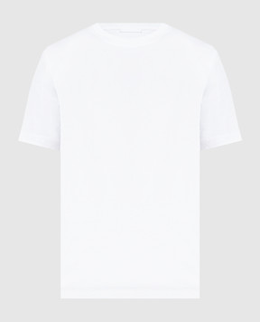 Helmut Lang Біла футболка з принтом логотипа O01HM503