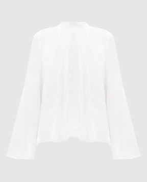 Twinset Белая блуза с кружевом 251TP2413