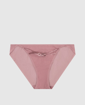 Wolford Розовые трусики Delilah в узор. 69780