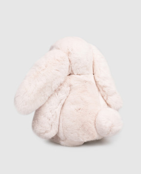 Yves Salomon Enfant Детская игрушка бежевый кролик из меха кролика 20WEA316XXREXX