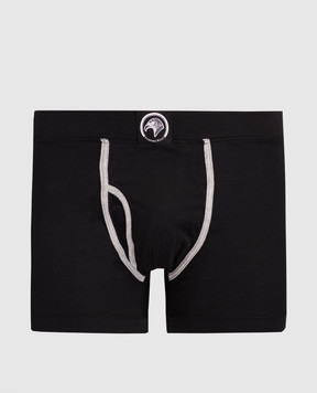 Stefano Ricci Черные трусы-боксеры MNI52T0060803
