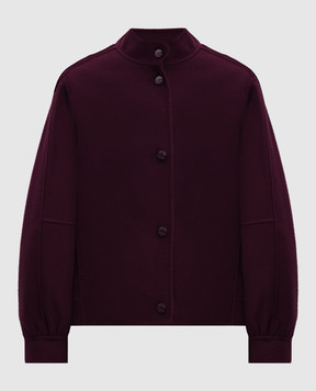Twinset Бордовая куртка с шерстью 252TP2071