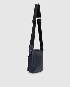 Gianni Chiarini Синяя кожаная сумка FLORENCE BSUB18269GRNCRV