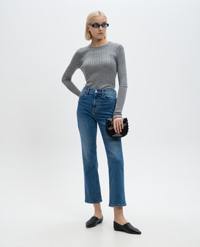 PROENZA SCHOULER Блакитні джинси Jasper Jean з ефектом потертості R2428002DC059