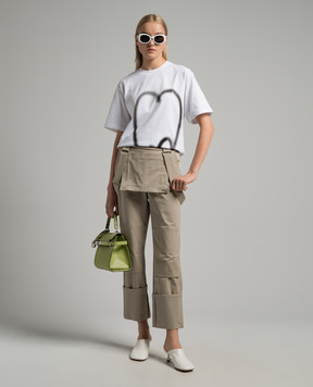 Max Mara Бежеві штани Tefrite  TEFRITE