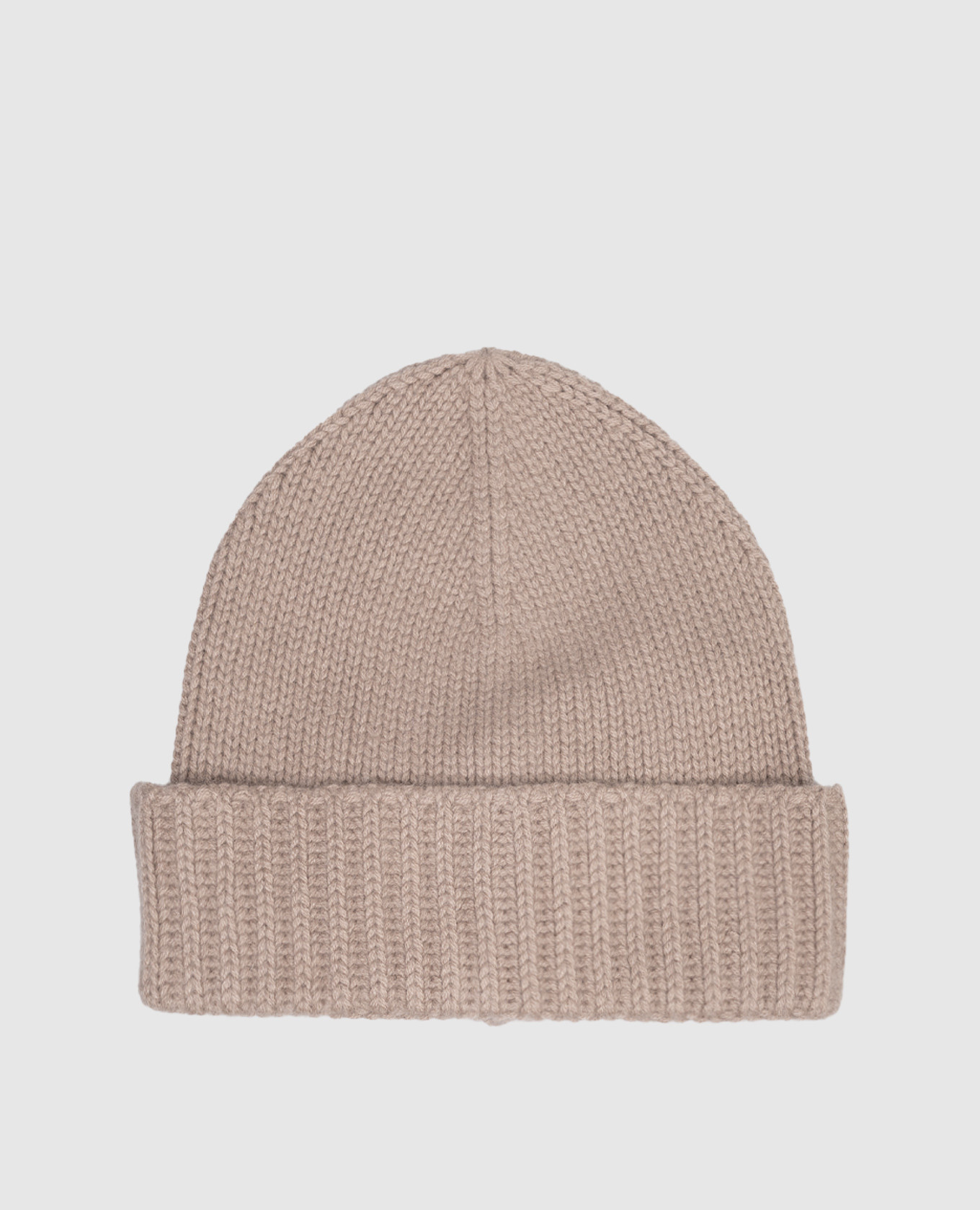 

Бежевая шапка BERET из кашемира, Бежевый, Шапки