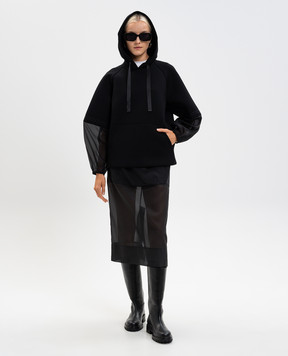 Twinset Черные худи с логотипом 252TP2194