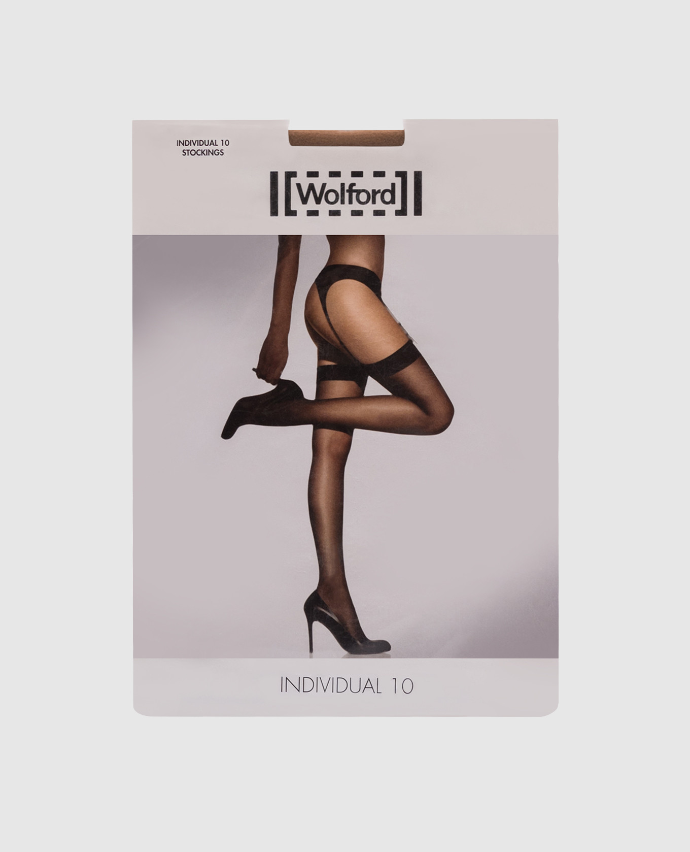 

Бежевые чулки Individual 10 Den, Бежевый, Колготы и Чулки