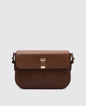 Bally Коричнева шкіряна сумка-месенджер Lysel WAS02YVT710