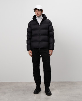 Moncler Чорний пуховик Masac J20911A00195597Y2