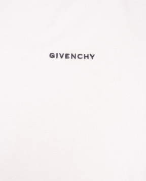 Givenchy Детская футболка с вышивкой логотипа H306421218