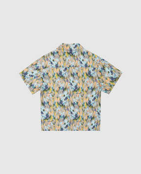 Off-White Детская рубашка Watercolor OBGA002S25FAB001