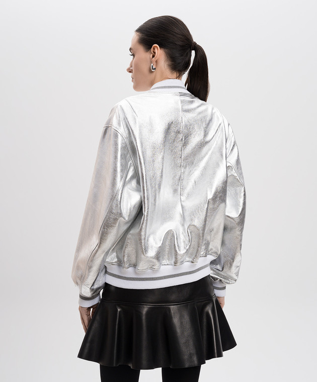 Simonetta Ravizza кожаный бомбер Lily S05JA222L1 изображение 4