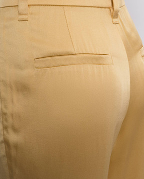 Brunello Cucinelli Желтые штаны M0H38P6255