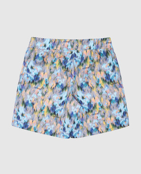 Off-White Детские шорты в принт OBCB00CS25FAB001