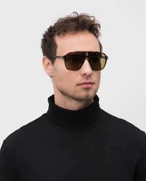 Tom Ford Коричневі сонцезахисні окуляри Autari FT1209