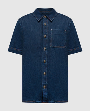 A.P.C Синяя джинсовая рубашка Gil COGXRH12539