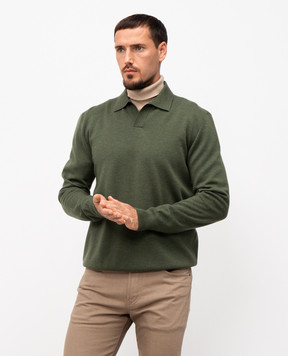 Loro Piana Зелене поло Empire з вовни FAL5279