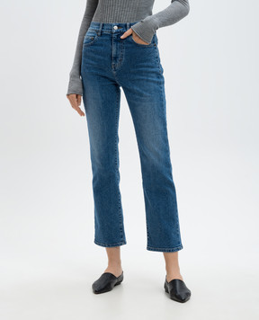 PROENZA SCHOULER Блакитні джинси Jasper Jean з ефектом потертості R2428002DC059