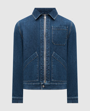 Brunello Cucinelli Синя джинсова куртка M241P6912
