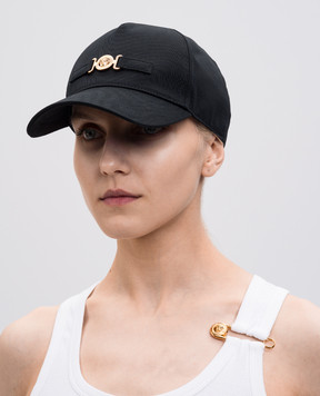 Versace Чорна кепка з емблемою Medusa 10201881A13713