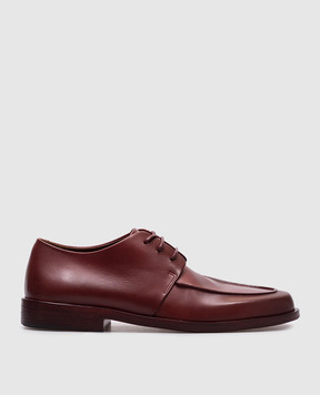 Marsell Бордові шкіряні дербі Mocasso MW8370P011