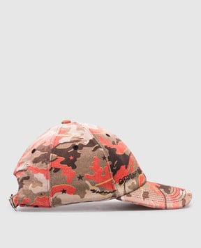 Off-White Кепка з камуфляжним принтом з вишивкою логотипа OMLA04AZ25DEN001