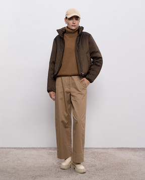 Woolrich Коричневий светр з вовни CFWWKN2006FRUF0469