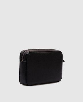 Valentino Черный кожаный клатч Vlogo Signature 7Y2P0AN8UAG
