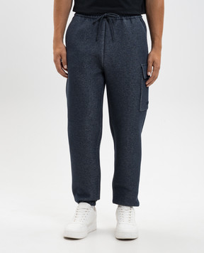 Mackage Синие меланжевые джогеры MARVIN-R MARVINR